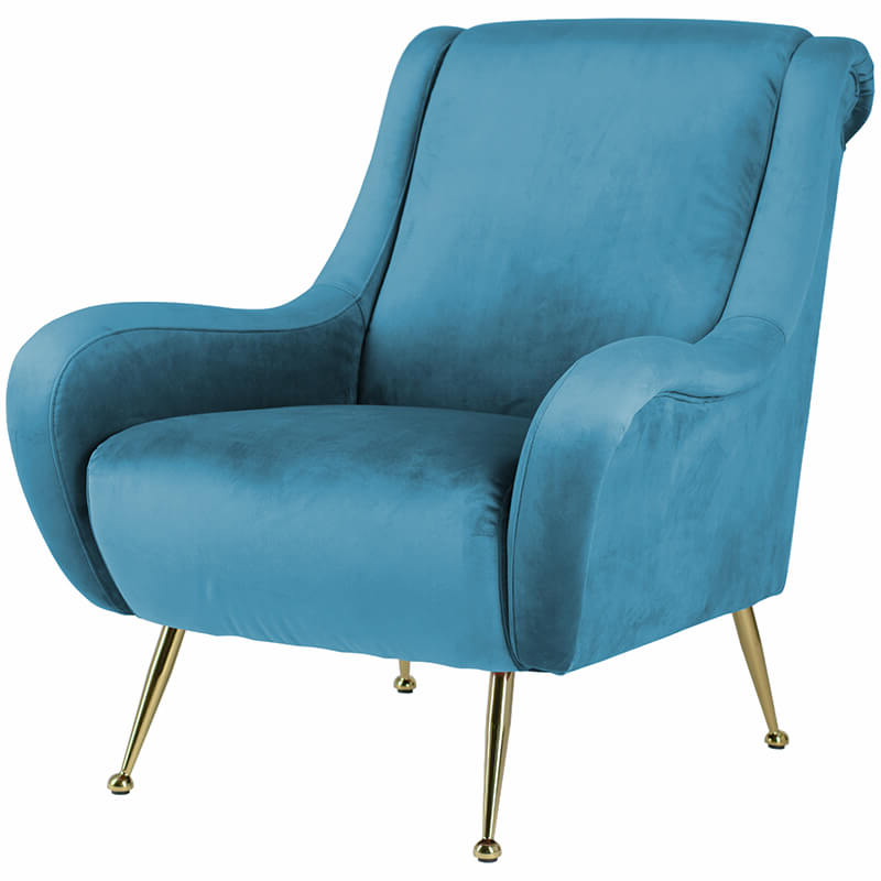 Кресло Chair Giardino light blue Голубой в Уфе | Loft Concept 