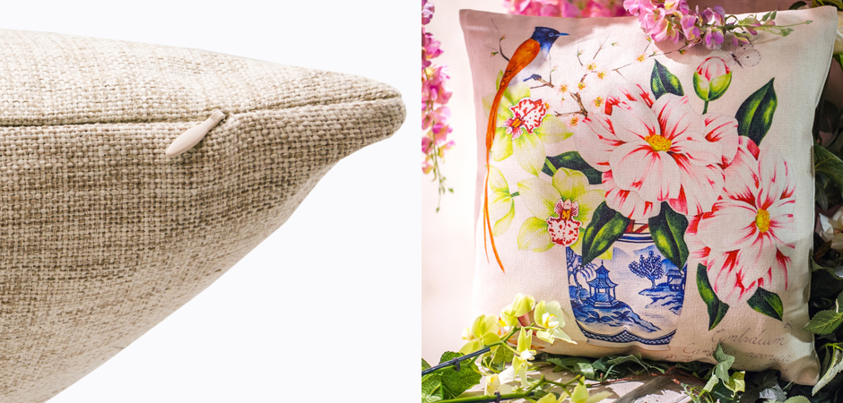 Декоративная подушка Camellias Pillow Декоративная подушка Camellias Pillow - Loft-Concept в Уфе