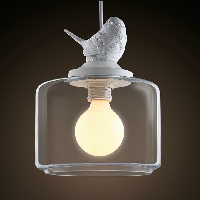 Подвесной светильник Provence Bird Pendant Белый в Уфе | Loft Concept 