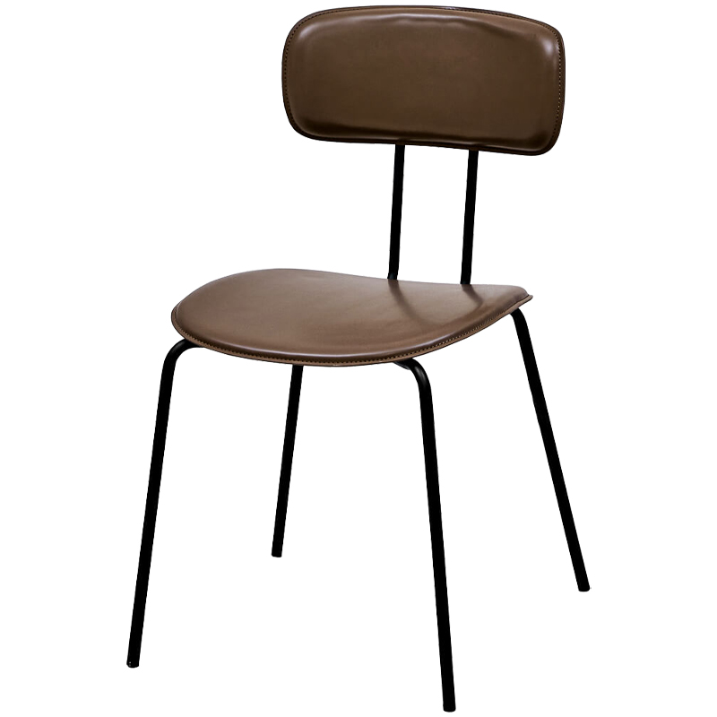 Стул Tyler Loft Stool brown Коричневый Черный в Уфе | Loft Concept 