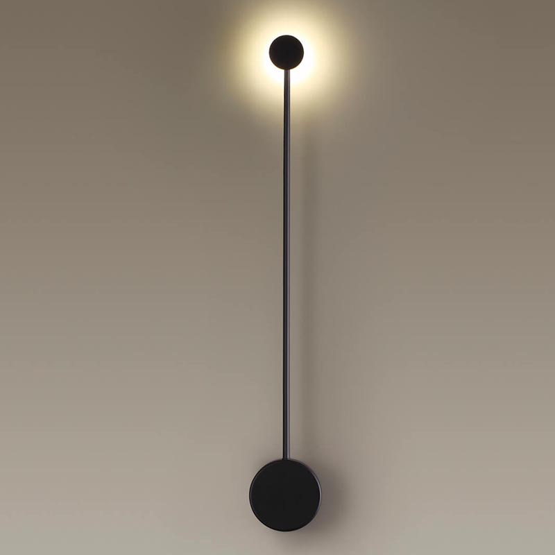 Бра Pin Wall Light Black 70 Черный в Уфе | Loft Concept 