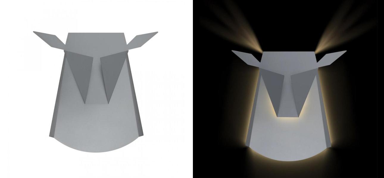 Бра Origami animals Deer Silver - фото №1