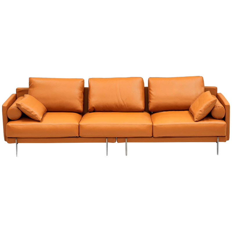 Диван Mosley Orange Sofa Оранжевый Оранжевый в Уфе | Loft Concept 