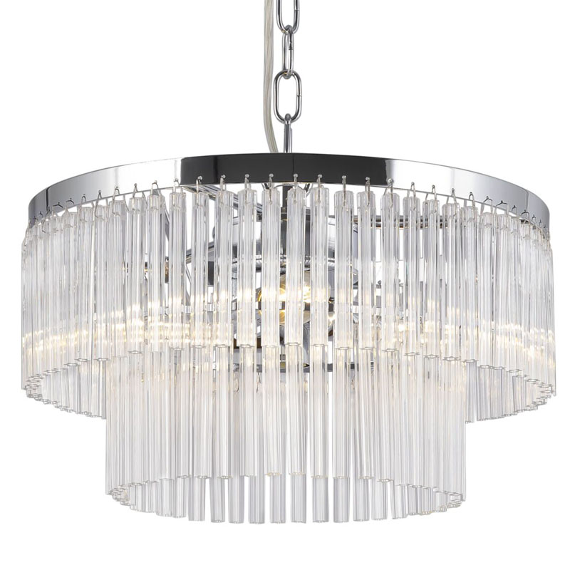 Люстра Olimpa Chandelier chrome 35 Хром в Уфе | Loft Concept 