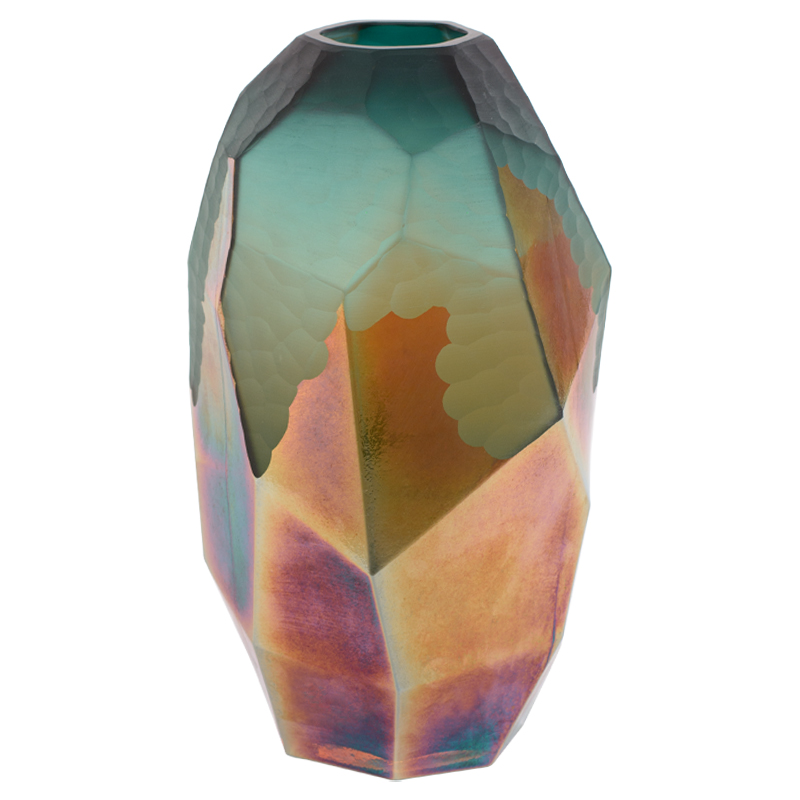 Ваза Polygonal Vase multi-colored Мульти в Уфе | Loft Concept 