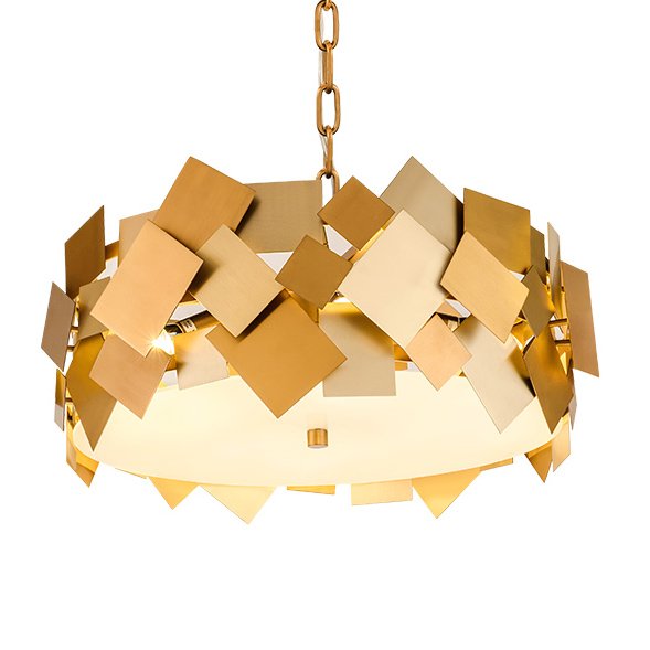 Люстра Gold Plate Chandelier 4  в Уфе | Loft Concept 