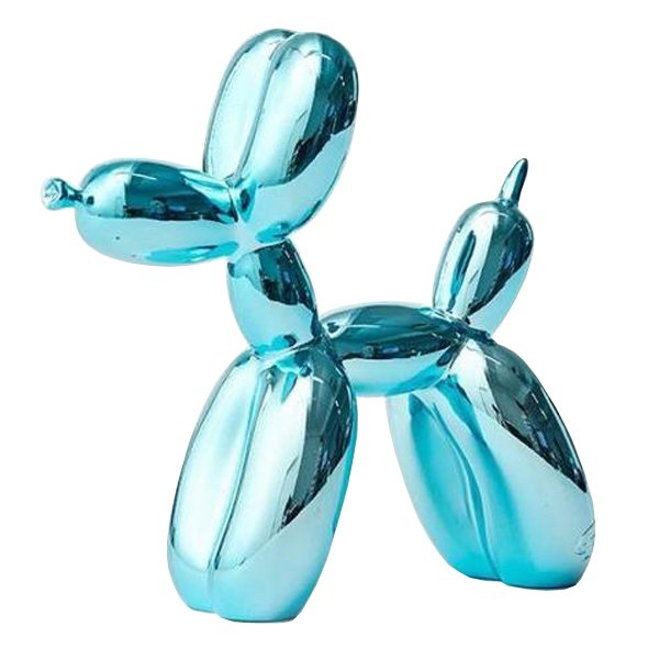 Статуэтка Jeff Koons Balloon Dog Turquoise Бирюзовый в Уфе | Loft Concept 