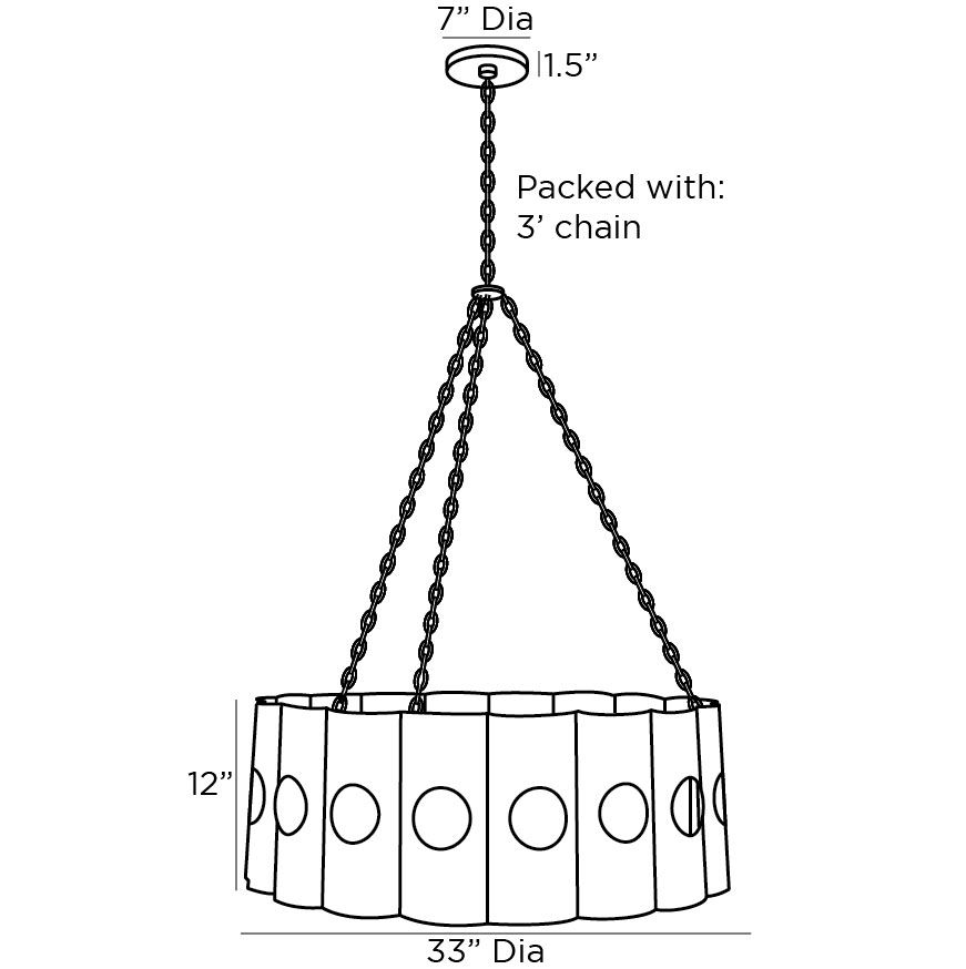 Люстра Arteriors SACRAMENTO CHANDELIER в Уфе