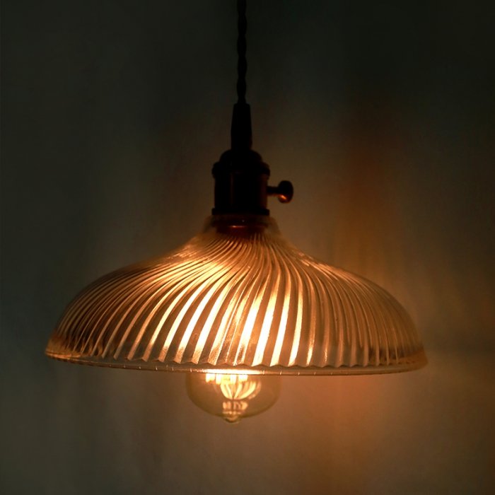 Подвесной светильник Loft Industrial Glass lamp Прозрачный в Уфе | Loft Concept 