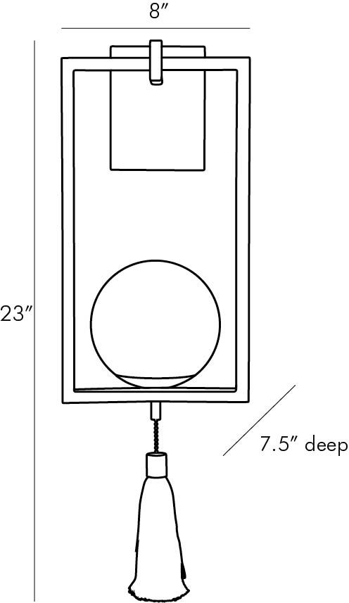 Бра Arteriors TRAPEZE SCONCE в Уфе