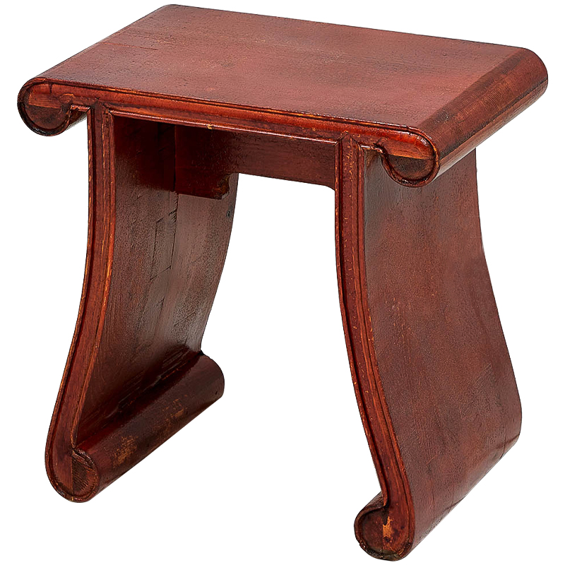 Табурет в китайском стиле Chinese Tabouret Red Красный в Уфе | Loft Concept 