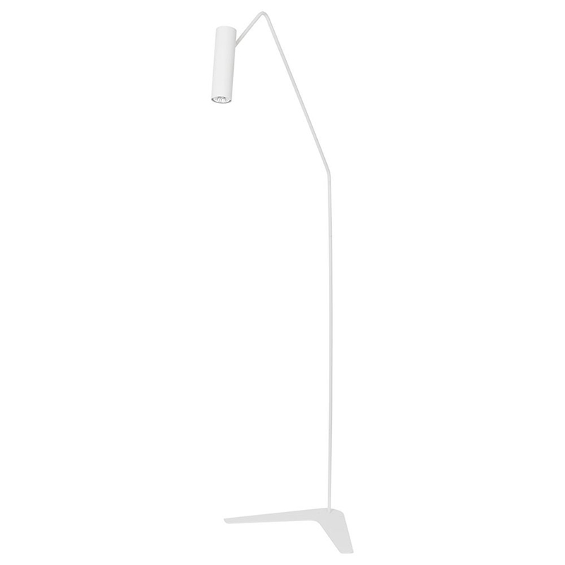 Торшер Tibo Trumpet Floor Lamp white Белый в Уфе | Loft Concept 