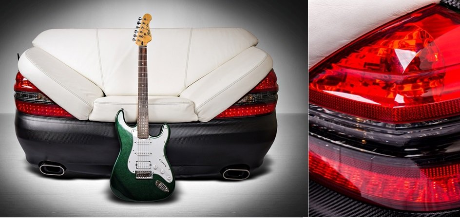 Диван MERCEDES BENZ SL AMG ROOM - Loft-Concept в Уфе