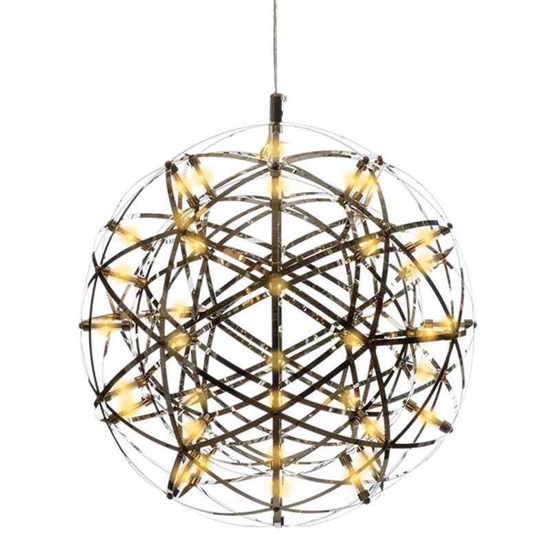 Люстра Moooi 3D Sphere Yellow lamp S Хром в Уфе | Loft Concept 