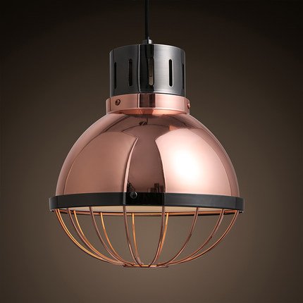 Подвесной светильник Ufo Copper Pendant Small Черный Медь в Уфе | Loft Concept 