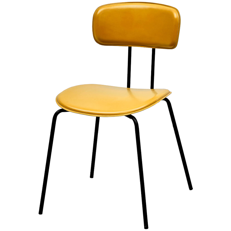 Стул Tyler Loft Stool yellow Желтый Черный в Уфе | Loft Concept 