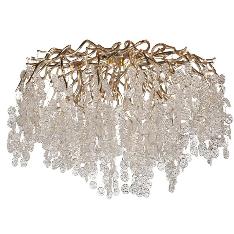 Потолочная люстра FAIRYTREE Champagne Chandelier 60 Золотой Шампань в Уфе | Loft Concept 