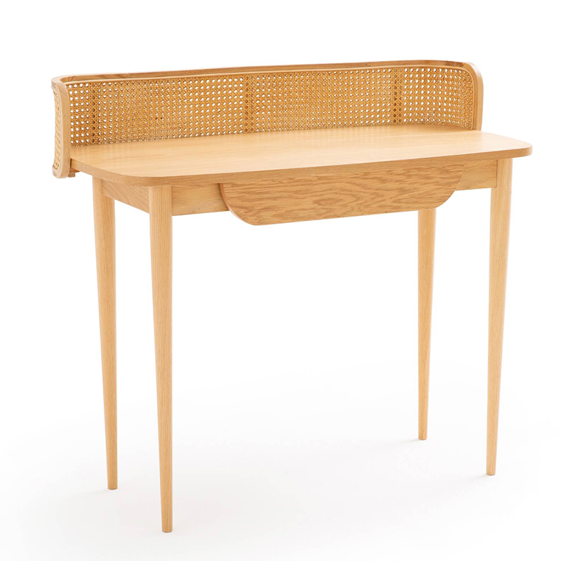 Рабочий стол Morten Wicker Table Светлый дуб в Уфе | Loft Concept 