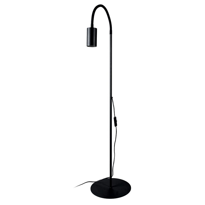 Торшер Noor Trumpet Floor Lamp black Черный в Уфе | Loft Concept 