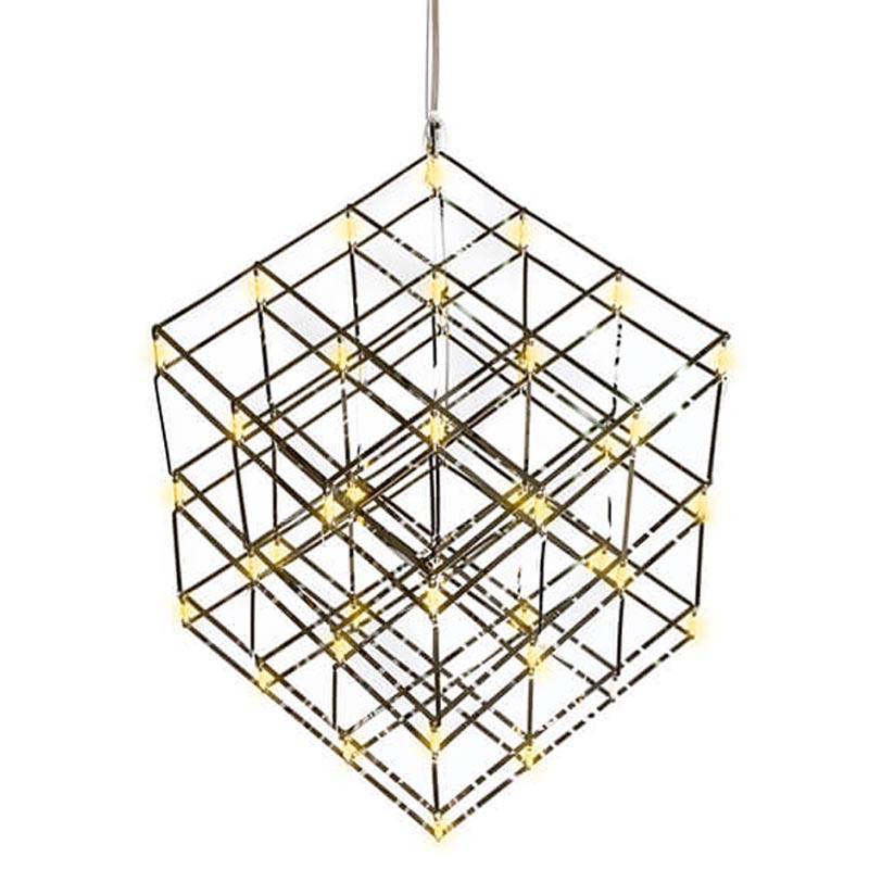 Люстра Moooi Tesseract Yellow lamp S Хром в Уфе | Loft Concept 