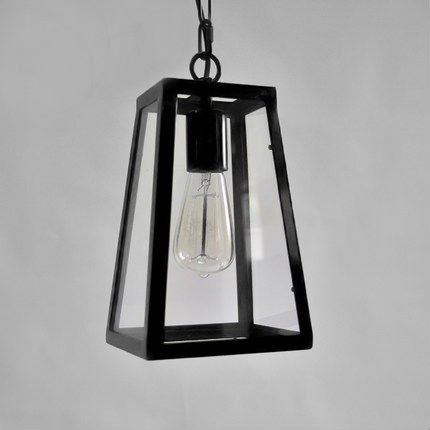 Подвесной светильник Loft Industrial Ortogonal pendant Black Черный в Уфе | Loft Concept 