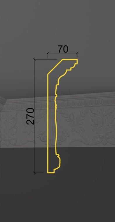 Карниз с орнаментом KO-08 в Уфе