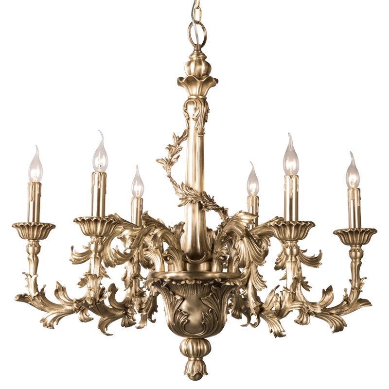 Люстра Baroque Chandelier Латунь в Уфе | Loft Concept 