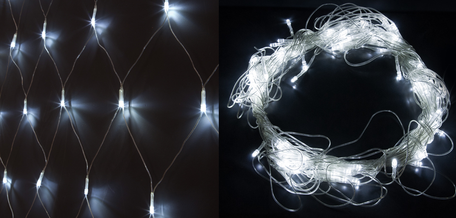 Гирлянда-Сетка Белым свет диодов - Loft-Concept в Уфе