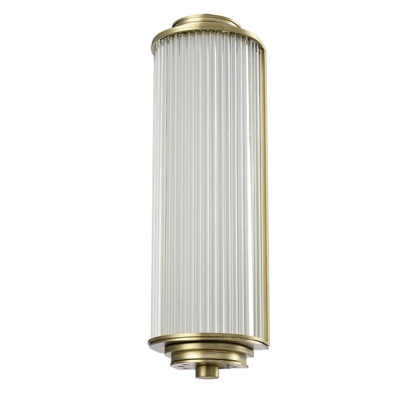 Бра Brion Glass TUBE Wall Lamp Brass Латунь Прозрачный (Transparent) в Уфе | Loft Concept 