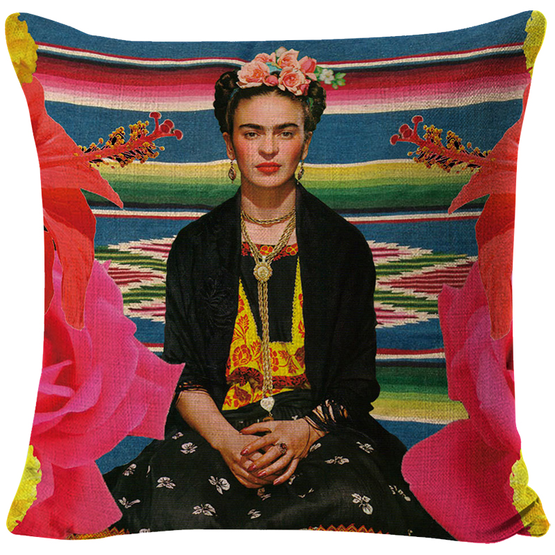 Декоративная подушка Frida Kahlo 6 Мульти в Уфе | Loft Concept 