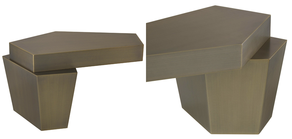 Кофейный стол Eichholtz Coffee Table Calabasas Low brass Кофейный стол Eichholtz Coffee Table Calabasas Low brass - Loft-Concept в Уфе