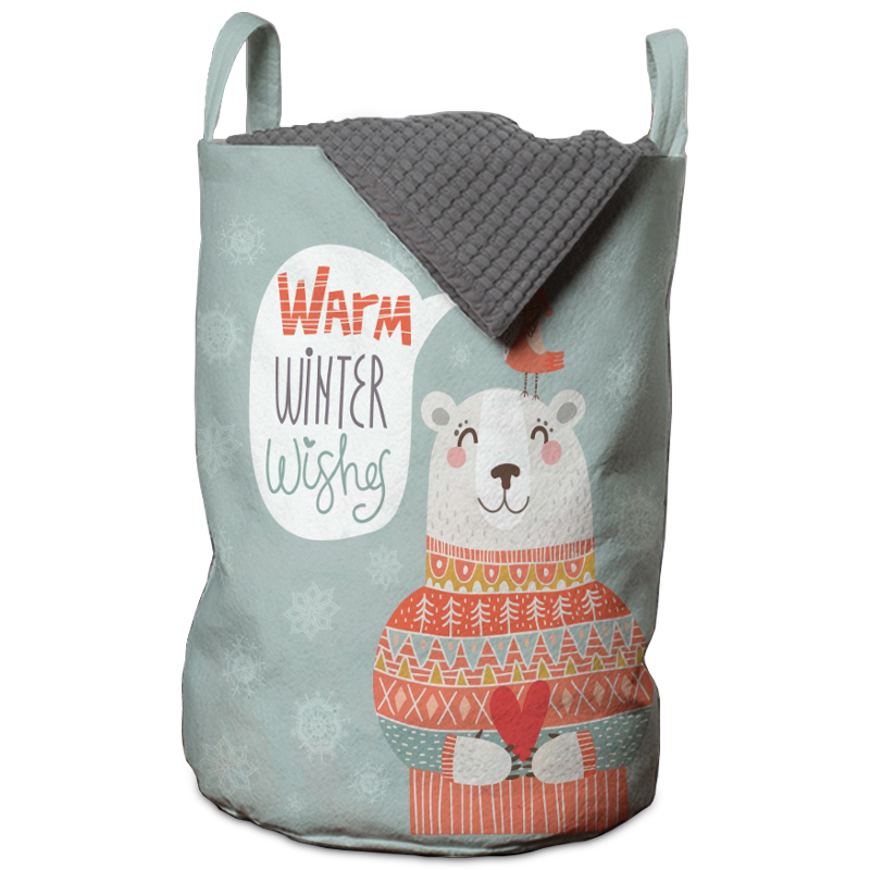 Корзина Warm winter wishes Basket Мульти в Уфе | Loft Concept 