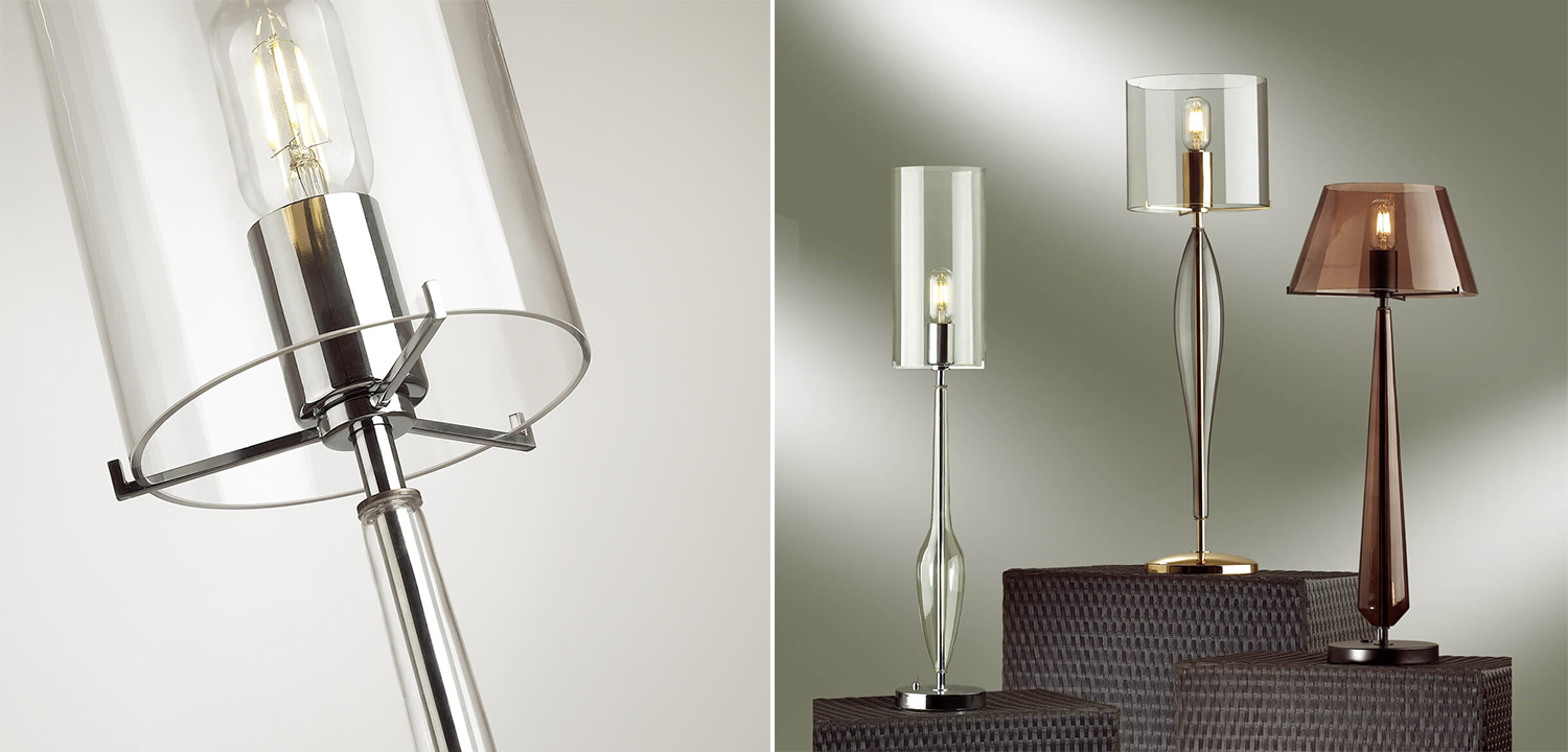 Настольная лампа Skyscraper Chrome - фото