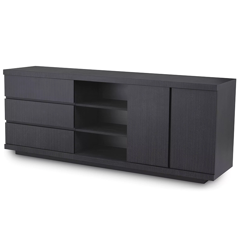 Комод Eichholtz Dresser Crosby Black Черный в Уфе | Loft Concept 