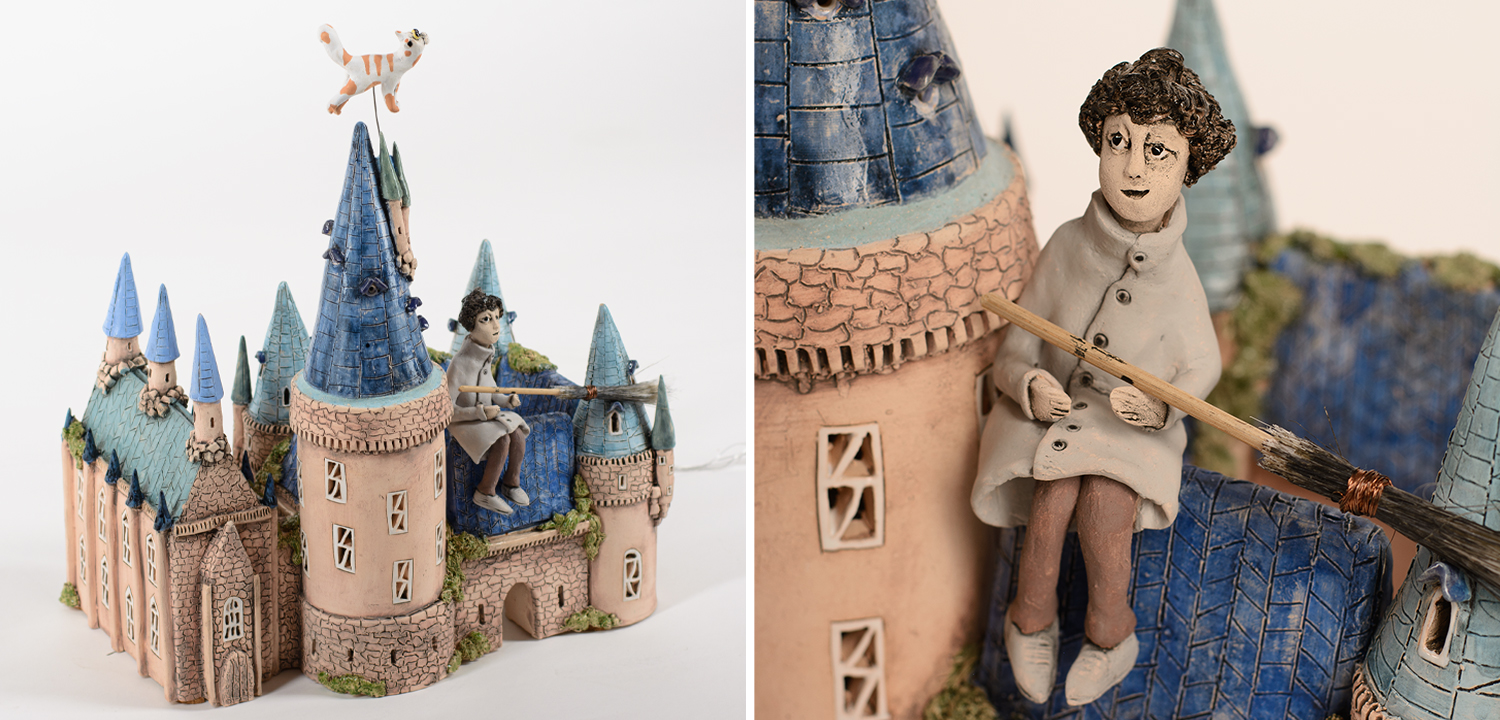 Ночник Замок Гарри Поттер - фото