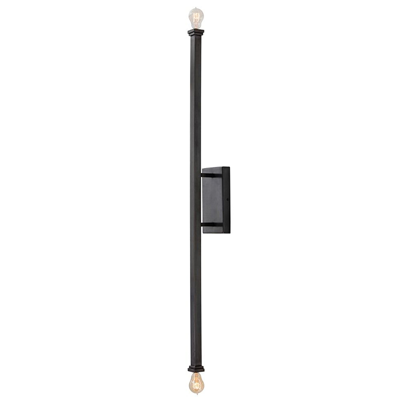 Бра Arteriors HUTU WALL LIGHT Black Черный в Уфе | Loft Concept 