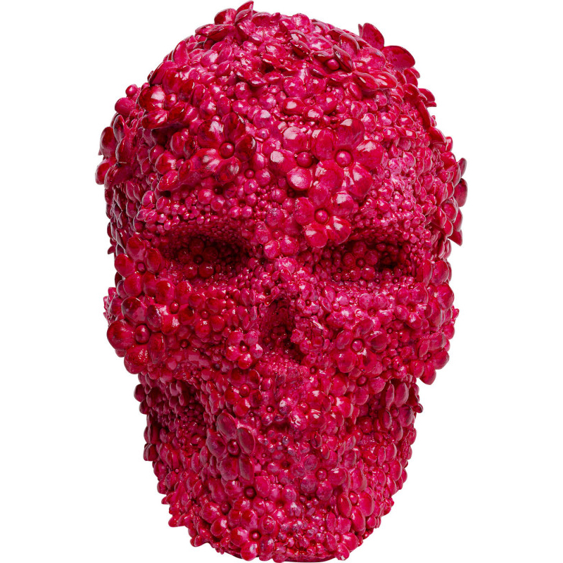 Копилка Pink Skull made of Flowers Малиновый (Crimson) в Уфе | Loft Concept 