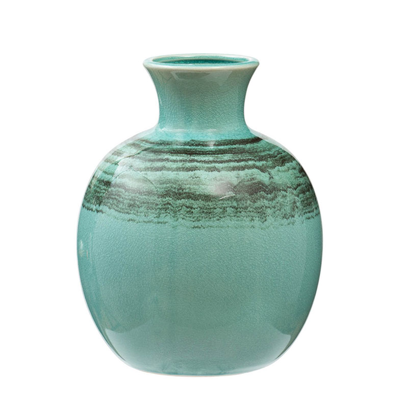 Ваза Ceramics Turquoise Vase Бирюзовый в Уфе | Loft Concept 