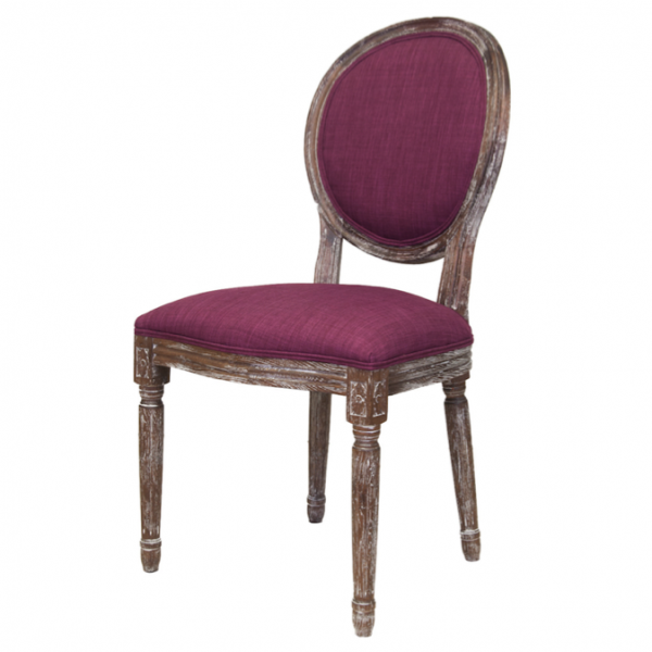 Стул French chairs Provence Violet Chair Фиолетовый Коричневый в Уфе | Loft Concept 