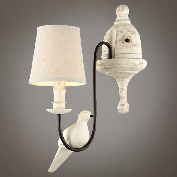 Бра Norman Bird Wall Lamp one ivory ( слоновая кость ) в Уфе | Loft Concept 