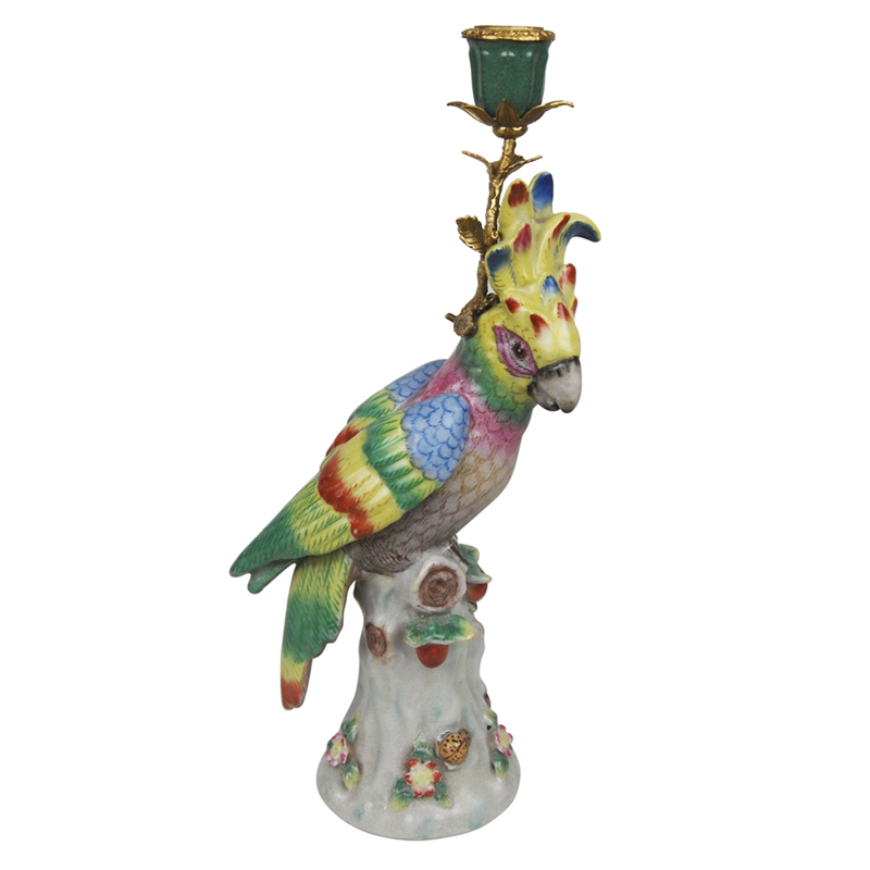 Подсвечник Corella Parrot Candlestick Мульти в Уфе | Loft Concept 