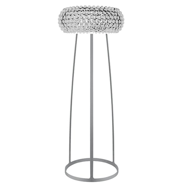 Торшер Foscarini Caboche Floor Lamp Белый Прозрачный в Уфе | Loft Concept 