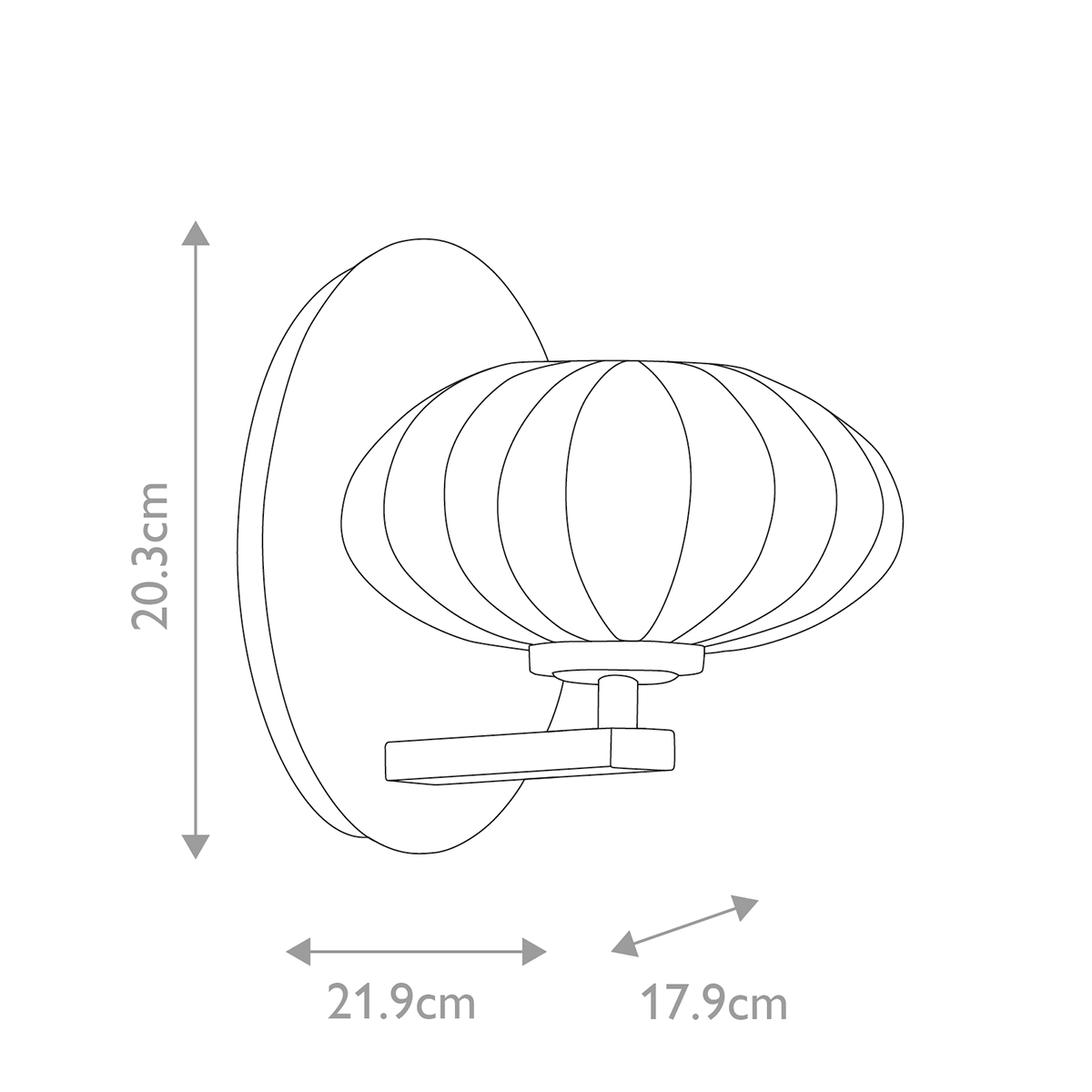  Бра с круглым плафон из матового белого стекла Kichler в Уфе