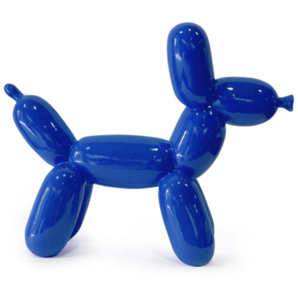 Статуэтка Jeff Koons Balloon Dog large Красный Черный Белый Желтый Синий в Уфе | Loft Concept 