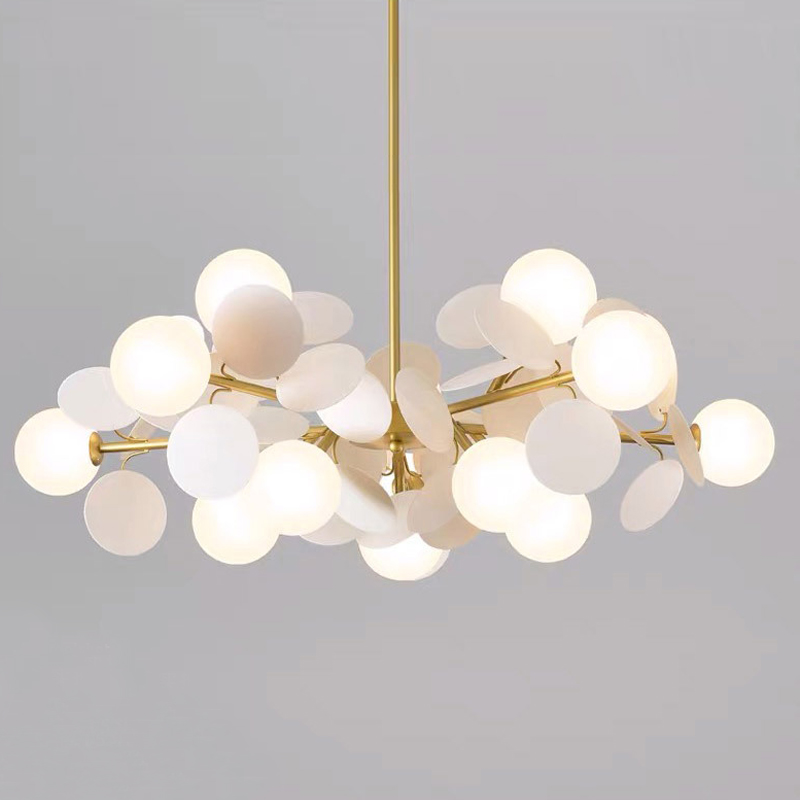 Люстра MATISSE Chandelier white Золотой Белый в Уфе | Loft Concept 