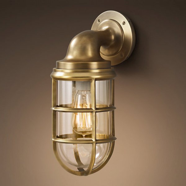 Бра RH STARBOARD wall lamp brass Латунь в Уфе | Loft Concept 