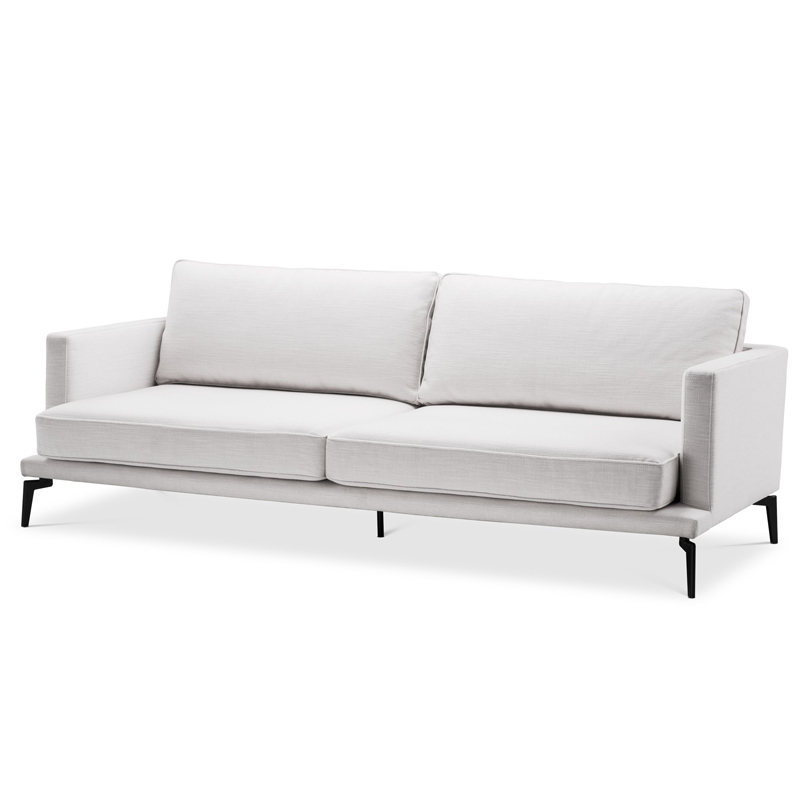 Диван Eichholtz Sofa Avenue 54 Белый Черный в Уфе | Loft Concept 