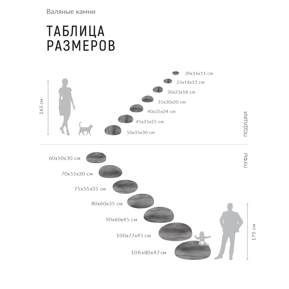Пуф - Камень GREY MARBLE в Уфе