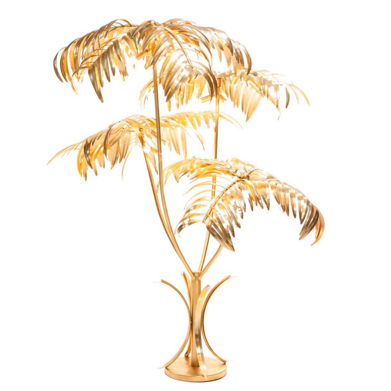 Торшер Golden Palm Floor Lamp Золотой в Уфе | Loft Concept 