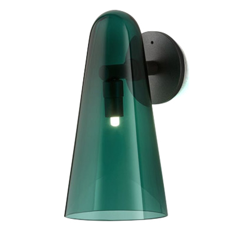 Бра Domi Sconce Green Черный Изумрудный в Уфе | Loft Concept 